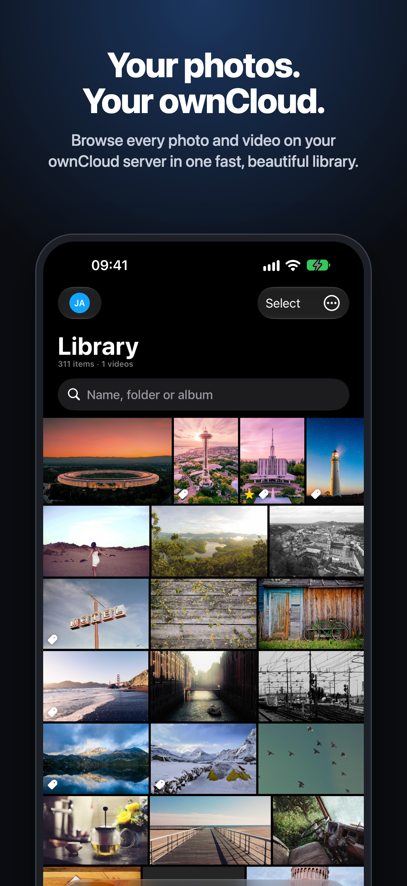 oCIS Gallery screenshot 1