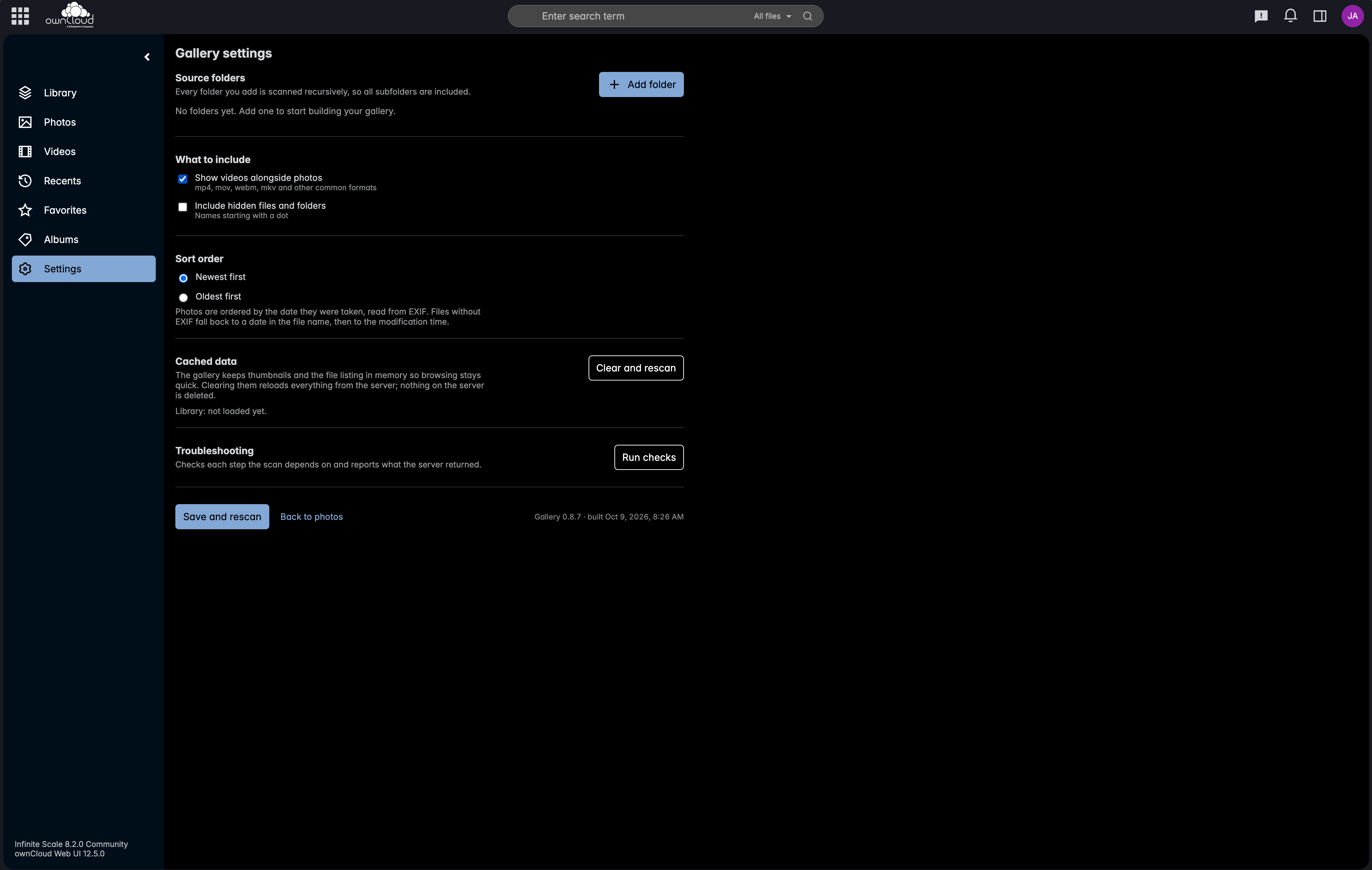 oCIS Gallery screenshot 9